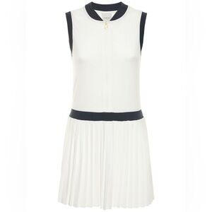 NWT Varley White and Navy Midi Dress